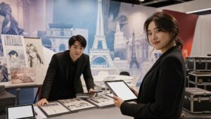 KOMICS France 2026, 만화·웹툰 IP 기업 2개사 파리 수출상담 지원